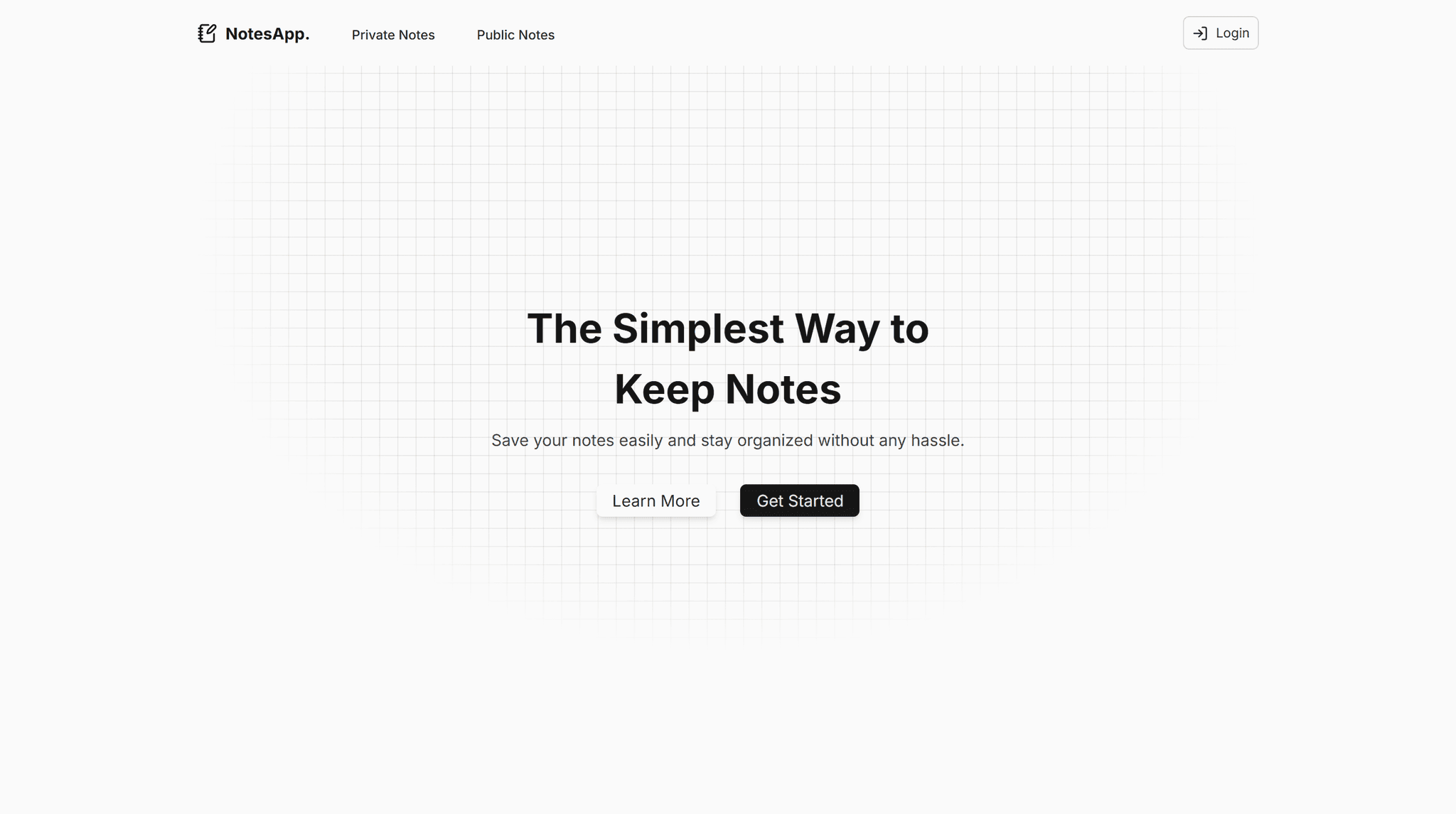 Notes App | Keep Your Thoughts